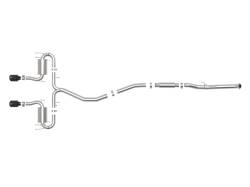 aFe Power - aFE Power Takeda 3" Cat-Back Stainless Steel Exhaust Kit 49-36624-B - Image 2