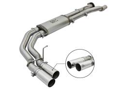 aFe Power Rebel 3" Cat-Back Stainless Steel Exhaust Kit 49-43091-P