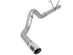 aFe Power - aFe Power Large Bore-HD 4" Filter-Back Stainless Steel Exhaust Kit 49-42006-P - Image 1