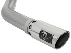 aFe Power - aFe Power Large Bore-HD 4" Filter-Back Stainless Steel Exhaust Kit 49-42006-P - Image 2