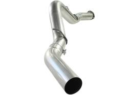 aFe Power Large Bore-HD 5" Filter-Back Stainless Steel Exhaust Kit 49-44040