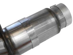 aFe Power - aFe Power Large Bore-HD 5" Filter-Back Stainless Steel Exhaust Kit 49-44041 - Image 5