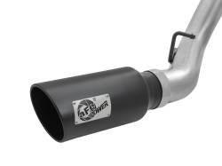 aFe Power - aFe Power Large Bore-HD 4" Filter-Back Stainless Steel Exhaust Kit 49-44080-B - Image 3