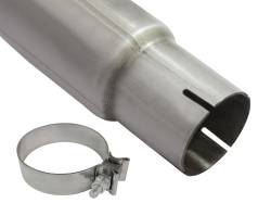 aFe Power - aFe Power Large Bore-HD 3.5" Filter-Back Stainless Exhaust Kit 49-44064-B - Image 5