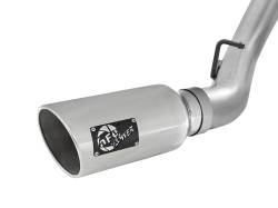 aFe Power - aFe Power Large Bore-HD 4" Filter-Back Stainless Steel Exhaust Kit 49-44080-P - Image 3