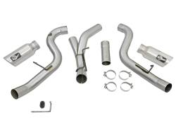 aFe Power - aFe Power Large Bore-HD 4" Filter-Back Stainless Steel Exhaust Kit 49-44080-P - Image 5