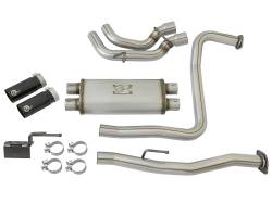 aFe Power - aFe Power Rebel 3" Cat-Back Stainless Steel Exhaust Kit 49-46124-B - Image 6