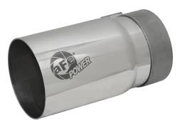 aFe Power - aFe Power 3.5" IN/4" OUT Bolt-On Polished Stainless Exhaust Tip 49T35404-P07 - Image 1