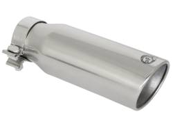 aFe Power - aFe Power 3" IN/4" OUT Bolt-On Polished Stainless Exhaust Tip 49T30404-P121 - Image 1