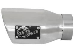 aFe Power - aFe Power 3" IN/4.5" OUT Bolt-On Polished Stainless Exhaust Tip 49T30452-P09 - Image 2