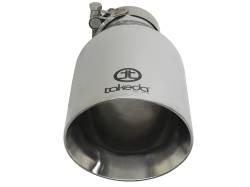 aFe Power - aFe Power 2.5" IN/4.5" OUT Bolt-On Polished Stainless Exhaust Tip 49T25454-P09 - Image 3