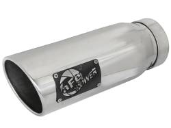 aFe Power - aFe Power 4" IN/5" OUT Bolt-On Polished Stainless Exhaust Tip 49T40502-P12 - Image 1