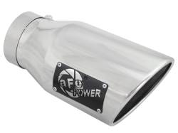 aFe Power - aFe Power 4" IN/6" OUT Bolt-On Polished Stainless Exhaust Tip 49T40601-P12 - Image 1