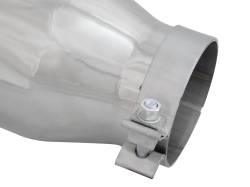 aFe Power - aFe Power 4" IN/6" OUT Bolt-On Polished Stainless Exhaust Tip 49T40601-P12 - Image 4