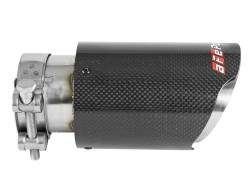 aFe Power - aFe Power 2.5" IN/3.5" OUT Bolt-On Carbon Fiber Exhaust Tip 49T25354-C07 - Image 2