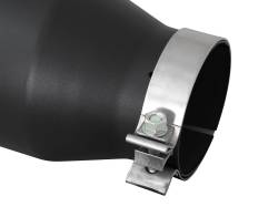 aFe Power - aFe Power 4" IN/6" OUT Bolt-On Matte Black Stainless Exhaust Tips 49T40606-B15 - Image 4