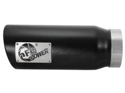 aFe Power - aFe Power 4" IN/5" OUT Bolt-On Matte Black Stainless Exhaust Tips 49T40506-B12 - Image 3