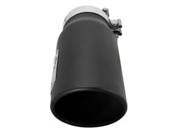 aFe Power - aFe Power 4" IN/5" OUT Bolt-On Matte Black Stainless Exhaust Tips 49T40506-B12 - Image 4