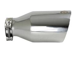 aFe Power - aFe Power 2.5" IN/4.5" OUT Bolt-On Polished Stainless Exhaust Tip 49T25454-P091 - Image 2