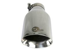 aFe Power - aFe Power 2.5" IN/4.5" OUT Bolt-On Polished Stainless Exhaust Tip 49T25454-P091 - Image 3