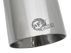 aFe Power - aFe Power 3" IN/4.5" OUT Bolt-On Polished Stainless Exhaust Tip 49T30454-P092 - Image 5