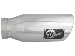 aFe Power - aFe Power 4" IN/6" OUT Bolt-On Polished Stainless Exhaust Tips 49T40606-P15 - Image 2