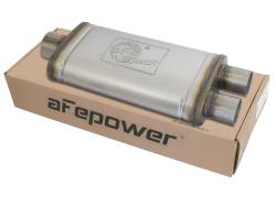 aFe Power - aFe Power MACH Force-XP 3" Center/Dual Stainless Steel Muffler 49M00018 - Image 1