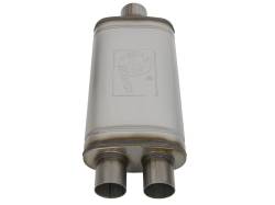 aFe Power - aFe Power MACH Force-XP 3" Center/Dual Stainless Steel Muffler 49M00018 - Image 3