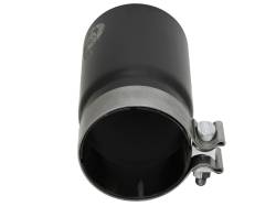 aFe Power - aFe Power 3.5" IN/4" OUT Bolt-On Matte Black Stainless Exhaust Tip 49T35404-B07 - Image 4