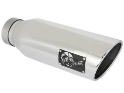 aFe Power - aFe Power 4" IN/6" OUT Bolt-On Polished Stainless Exhaust Tip 49T40601-P18 - Image 1