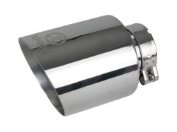 aFe Power - aFe Power 2.5" IN/4.5" OUT Bolt-On Polished Stainless Exhaust Tip 49T25454-P07 - Image 1
