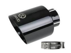 aFe Power - aFe Power 2.5" IN/4.5" OUT Bolt-On Matte Black SS Exhaust Tip 49T25454-B07 - Image 1
