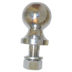 Rugged Ridge - Rugged Ridge 11305.01 2" Trailer Hitch Ball Chrome - Image 1