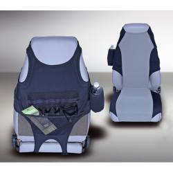 Rugged Ridge - Rugged Ridge 13235.19 Neoprene Seat Protectors Black/Gray for CJ & Wrangler - Image 1