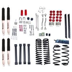 Rugged Ridge - Rugged Ridge 18415.41 4" Lift Kit w/Shocks for Jeep Wrangler - Image 1