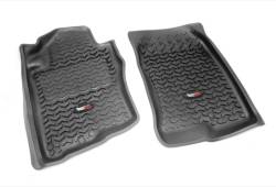 Rugged Ridge 82905.10 Floor Liner Front Pair Black for Xterra & Pathfinder