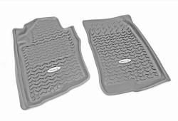 Rugged Ridge TL-84905.10 Front Gray Floor Liner Pair for Exterra