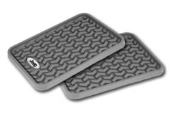 Rugged Ridge - Rugged Ridge DMC-84950.01 Floor Liner Rear Gray Jeep Logo Universal - Image 1