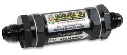Earl's Performance - Earls Plumbing AT230108ERL Ano-Tuff Fuel Filter 35 Mic Elements -08AN Male - Image 1