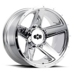 Vision Wheels 390 Empire 16x6 8x6.5 0mm Chrome 390VT6681C0