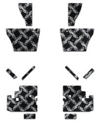 Dynamat XGM A1 U Dynamat Xtreme CC Kit Under Rear Seat Kit