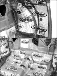 Dynamat - Dynamat XMO E1 U Dynamat Xtreme CC Kit Under Rear Seat Kit - Image 1