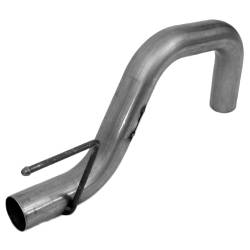 Dynomax - Dynomax 52442 Dual System Tail Pipe LH/Driver S Side Front Extension Pipe - Image 1
