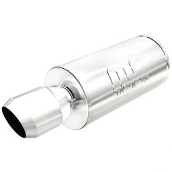 MagnaFlow Exhaust Products - MagnaFlow 14845 Stainless Race Muffler w/Tip 14X7X7 2.25/4. - Image 1
