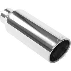 MagnaFlow 35173 Stainless Tip Round Resonated 4.00 x 12 2.25" ID