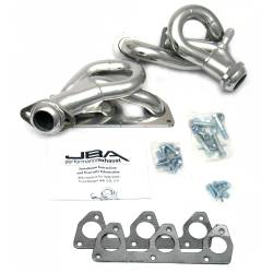 JBA Racing Headers - JBA Headers 1.5" Shorty Stainless Headers-Silver Ceramic Ranger 3.0L 1647SJS - Image 1