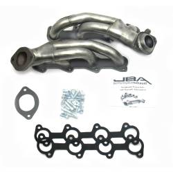 JBA Racing Headers - JBA Headers 1.625" Shorty Stainless Headers-Raw Mustang GT 1625S-9 - Image 1