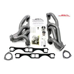 JBA Racing Headers - JBA Headers 1.625" Shorty Stainless Headers-Titanium Ceramic GM SBC 1830S-6JT - Image 1