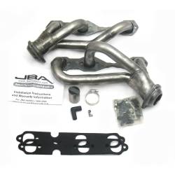 JBA Racing Headers - JBA Headers 1.5" Shorty Stainless Headers-Raw S10/S15 4.3L 1840S-4 - Image 1