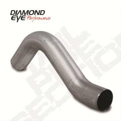 Diamond Eye Performance - Diamond Eye 261007 Tailpipe 1st Section 4" Stainless for Dodge 6.7L - Image 1